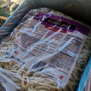 a package of noodles