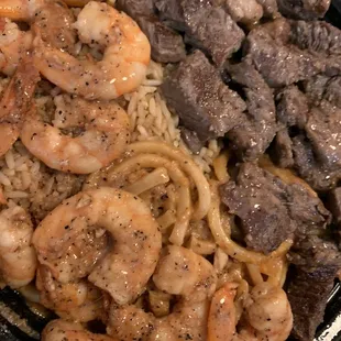 Steak &amp; Shrimp combo