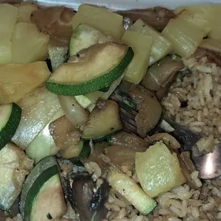 Double Veggie Hibachi