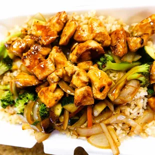 Everything made fresh to order.  Plan on $10 and tax for a great meal and a beverage.