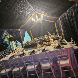 Hibachi setup