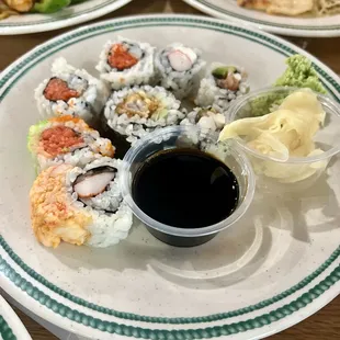 My Sushi bar selections