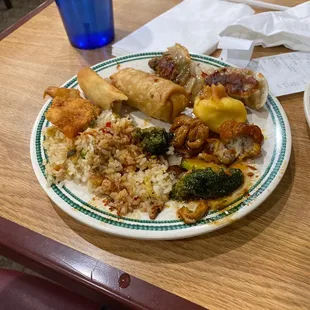 Couldn't eat anything on here.  I think the broccoli is actually rotten!