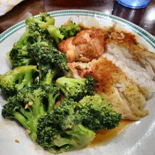 chicken and broccoli