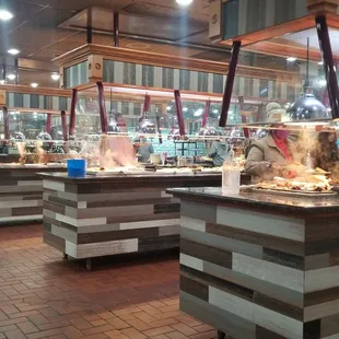 the food being prepared