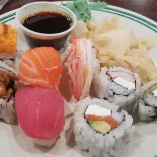 sashimi, sushi and sashimi, sushi, food
