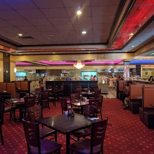 sushi and sashimi, interior