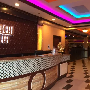 sushi and sashimi, interior