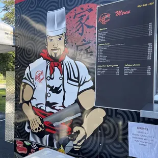 a man in a chef's uniform