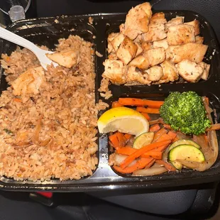 Lobster and chicken combo