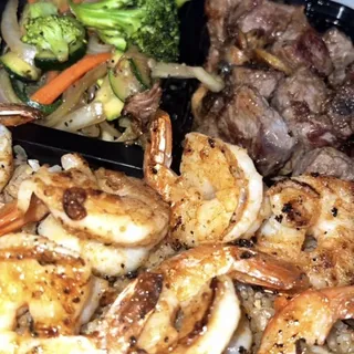New York Steak and Shrimp Combo