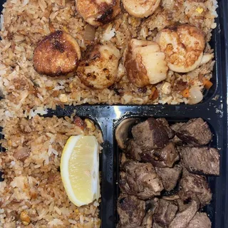Filet Mignon and Scallops Combo