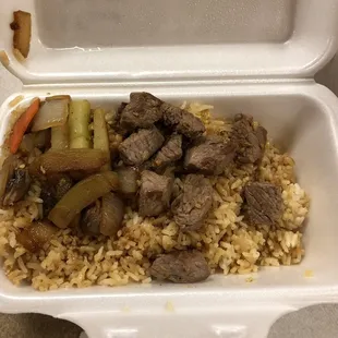 Steak snack