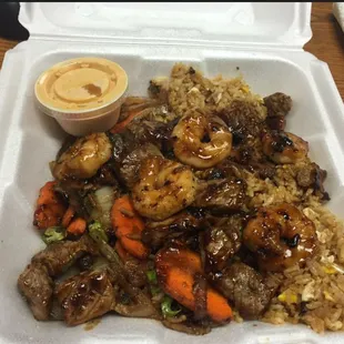 Steak and Shrimp