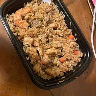 5. Hibachi Fried Rice Combination