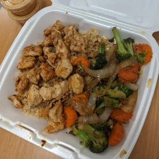 Chicken hibachi