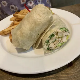 Wrap chicken ceaser