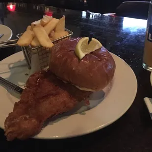 Beer Battered Fish Sandwich