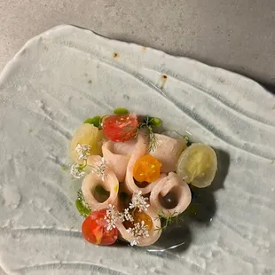 Hamachi Crudo