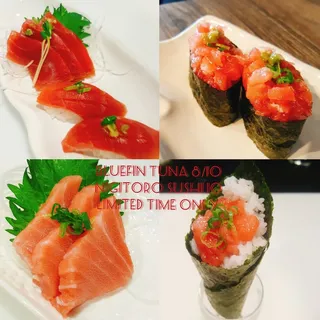 Blufin Tuna Sashimi