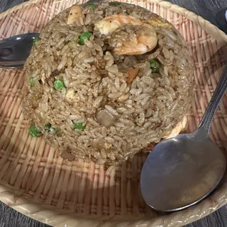 (GF) Shrimp fried rice