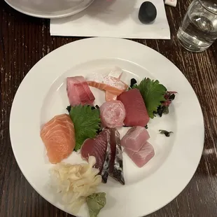 Sashimi platter