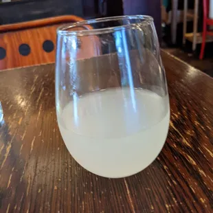 Yuzushu (Choya nonalcoholic citrus drink.)