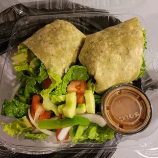 Salad Garden Wrap. Very crunchy and fresh.