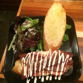 Smoked Salmon & Bacon Sandwich