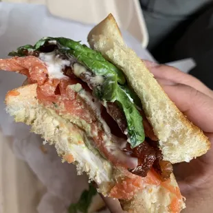 Smoked Salmon Sandwich