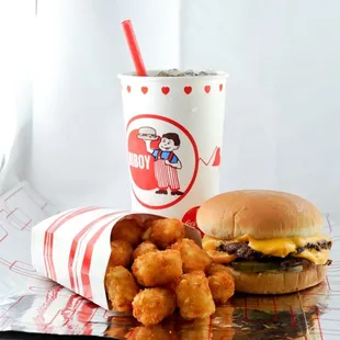 Double Cheese &amp; Tots