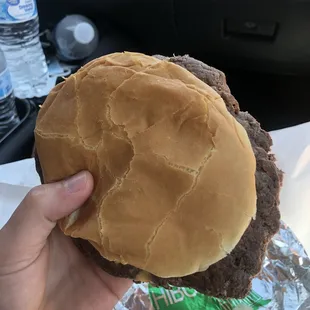 HiBoy burger with spirit orb