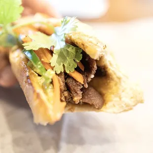 BBQ Pork Banh Mi.