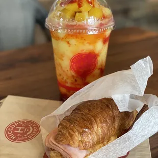 Ham and Cheese Croissant