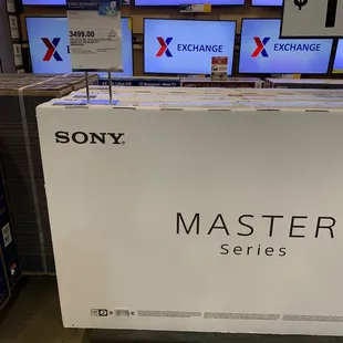 This must be the flagship of Sony's OLED Very nice!