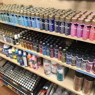 Paints galore