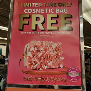 Special deal from Bath &amp; Body...