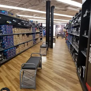 Middle G needs some work out shoes...