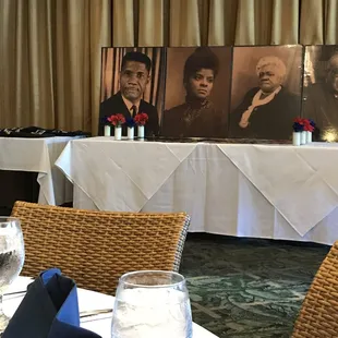 Decor for the NAACP Military Appreciation Award