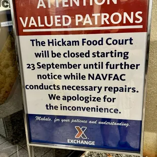 Food Court will be closed for renovation on 23 Sep 24 (Monday) until further notice. Be aware!!