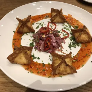 Country Ham Wontons