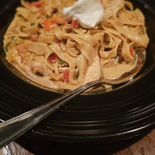 Rattlesnake pasta