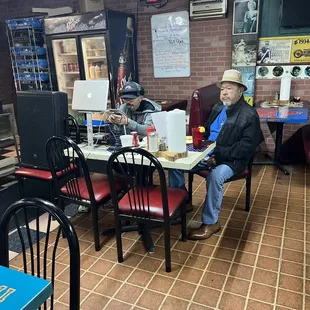 This is a regular customer DJ Johnathan plays at there on Friday nights or alive band...