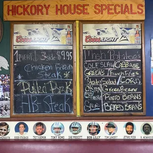 These specials often change, however take note of the 1 meat 3 sides, I believe that&apos;s consistent!