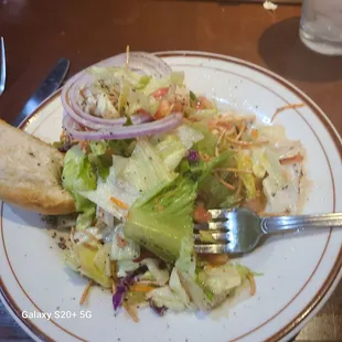 House salad with balsamic vinaigrette