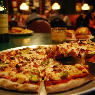 The amazing Sriracha pizza!