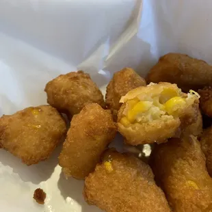 Fried cream corn