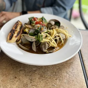 Pasta and clams