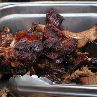 ribs, food, bbq ribs