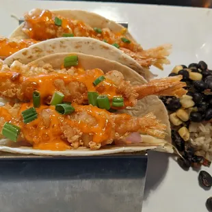 Bang Bang Shrimp Tacos